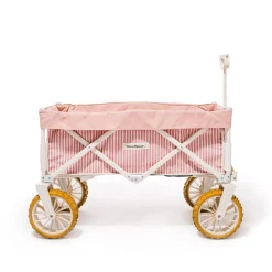 The Beach Cart - Laurens Pink Stripe^Business & Pleasure Co. Sale