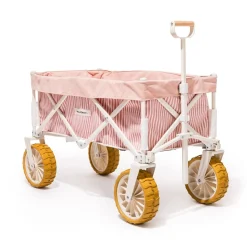 The Beach Cart - Laurens Pink Stripe^Business & Pleasure Co. Sale