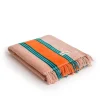 The Beach Towel - Bistro Dusty Pink Stripe^Business & Pleasure Co. Best