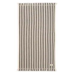 The Beach Towel - Monaco Black Stripe^Business & Pleasure Co. Outlet