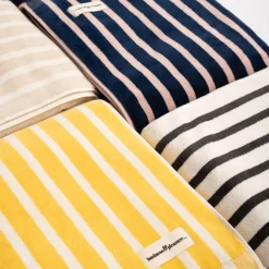 The Beach Towel - Monaco Black Stripe^Business & Pleasure Co. Outlet