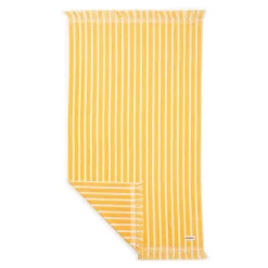 The Beach Towel - Monaco Mimosa Stripe^Business & Pleasure Co. Outlet