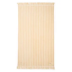 The Beach Towel - Monaco Natural Stripe^Business & Pleasure Co. Best