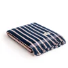 The Beach Towel - Monaco Navy And Pink Stripe^Business & Pleasure Co. Fashion