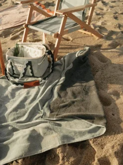 The Beach Towel - Rivie Green^Business & Pleasure Co. Outlet