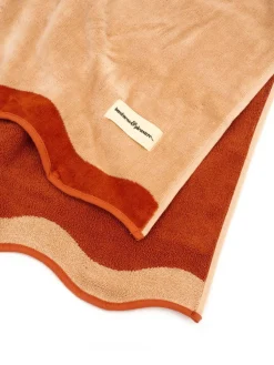 The Beach Towel - Rivie Pink^Business & Pleasure Co. Clearance