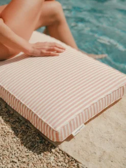 The Bench Pillow - Lauren'S Pink Stripe^Business & Pleasure Co. Sale