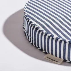 The Circular Pillow - Laurens Navy Stripe^Business & Pleasure Co. Sale