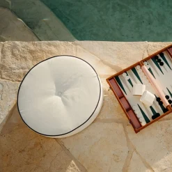 The Circular Pillow - Rivie White^Business & Pleasure Co. Best