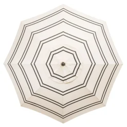 The Club Umbrella - Malibu Black Stripe^Business & Pleasure Co. Clearance