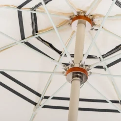 The Club Umbrella - Malibu Black Stripe^Business & Pleasure Co. Clearance