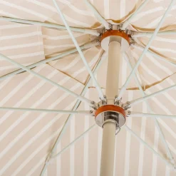 The Club Umbrella - Monaco Natural Stripe^Business & Pleasure Co. Sale