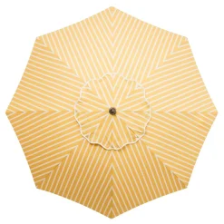 The Club Umbrella - Monaco Mimosa Stripe^Business & Pleasure Co. Best