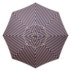 The Club Umbrella - Monaco Navy And Pink Stripe^Business & Pleasure Co. Hot
