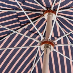 The Club Umbrella - Monaco Navy And Pink Stripe^Business & Pleasure Co. Hot