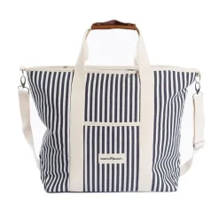 The Cooler Tote Bag - Lauren'S Navy Stripe^Business & Pleasure Co. Fashion