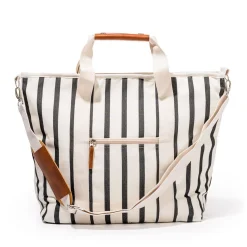 The Cooler Tote Bag - Monaco Black Stripe^Business & Pleasure Co. Best
