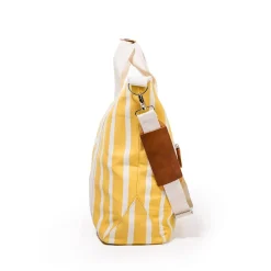 The Cooler Tote Bag - Monaco Mimosa Stripe^Business & Pleasure Co. Sale