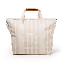The Cooler Tote Bag - Monaco Natural Stripe^Business & Pleasure Co. Sale