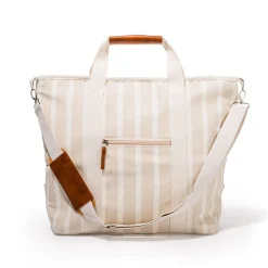 The Cooler Tote Bag - Monaco Natural Stripe^Business & Pleasure Co. Sale