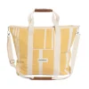 The Cooler Tote Bag - Vintage Yellow Stripe^Business & Pleasure Co. Online