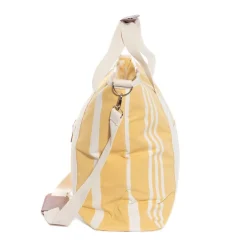 The Cooler Tote Bag - Vintage Yellow Stripe^Business & Pleasure Co. Online