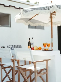 The Directors Chair - Bar Height - Antique White^Business & Pleasure Co. Best