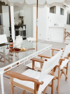 The Directors Chair - Table Height - Antique White^Business & Pleasure Co. Online