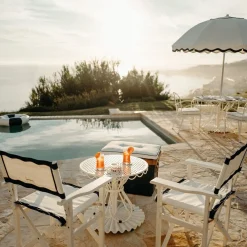 The Directors Chair - Table Height - Rivie White^Business & Pleasure Co. Sale