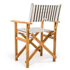 The Directors Chair - Table Height - Monaco Black Stripe^Business & Pleasure Co. Fashion