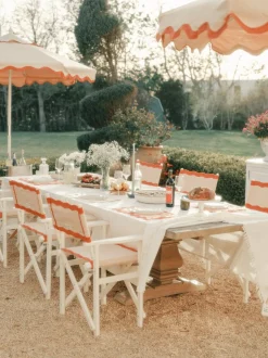 The Directors Chair - Table Height - Rivie Pink^Business & Pleasure Co. Sale