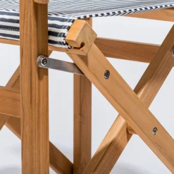 The Directors Chair - Table Height - Lauren'S Navy Stripe^Business & Pleasure Co. Hot