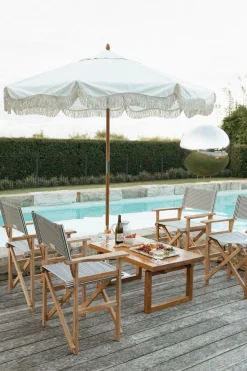 The Directors Chair - Table Height - Lauren'S Navy Stripe^Business & Pleasure Co. Hot