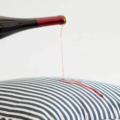 The Euro Throw Pillow - Lauren'S Navy Stripe^Business & Pleasure Co. Hot