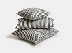 The Euro Throw Pillow - Lauren'S Navy Stripe^Business & Pleasure Co. Hot