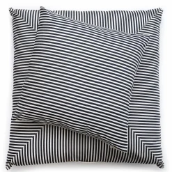 The Euro Throw Pillow - Lauren'S Navy Stripe^Business & Pleasure Co. Hot