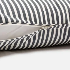 The Euro Throw Pillow - Lauren'S Navy Stripe^Business & Pleasure Co. Hot