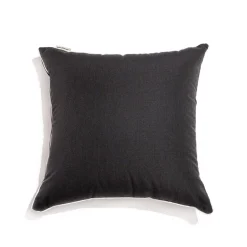 The Euro Throw Pillow - Rivie Black^Business & Pleasure Co. Outlet