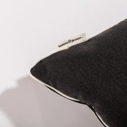 The Euro Throw Pillow - Rivie Black^Business & Pleasure Co. Outlet