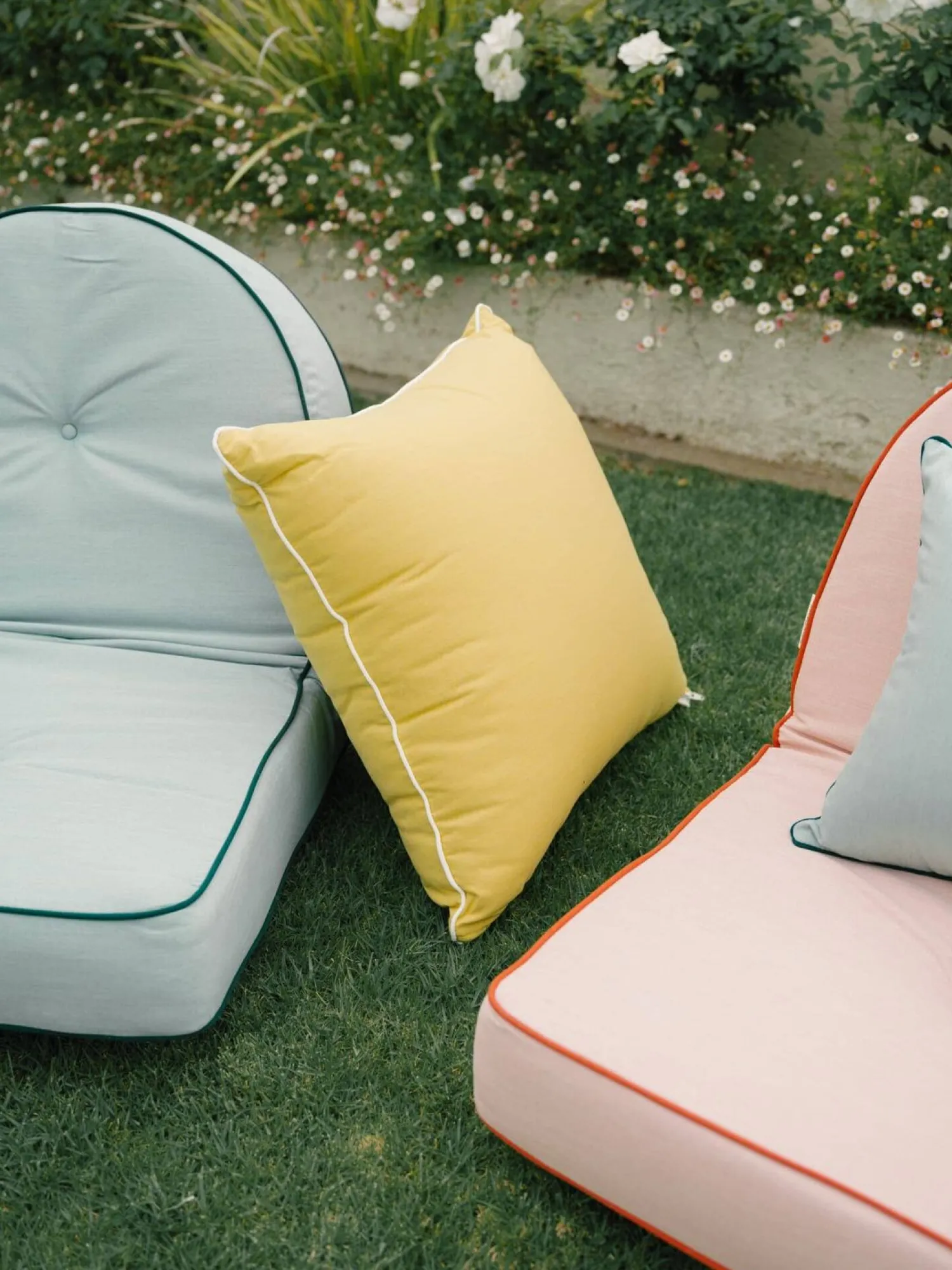 The Euro Throw Pillow - Rivie Mimosa^Business & Pleasure Co. Hot