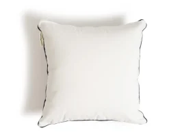 The Euro Throw Pillow - Rivie White^Business & Pleasure Co. Discount