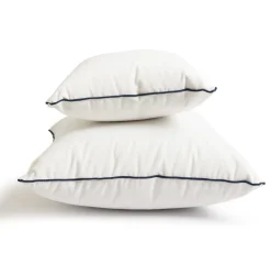 The Euro Throw Pillow - Rivie White^Business & Pleasure Co. Discount