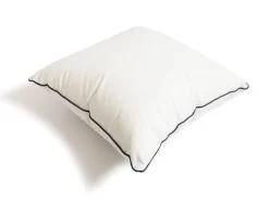 The Euro Throw Pillow - Rivie White^Business & Pleasure Co. Discount