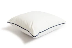The Euro Throw Pillow - Rivie White^Business & Pleasure Co. Discount