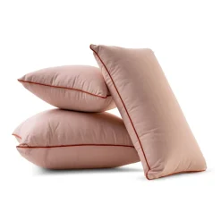 The Euro Throw Pillow - Rivie Pink^Business & Pleasure Co. Outlet