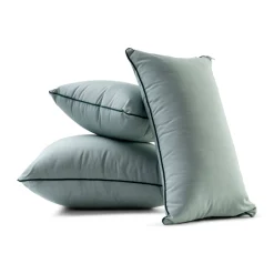 The Euro Throw Pillow - Rivie Green^Business & Pleasure Co. Fashion