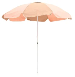 The Family Beach Umbrella - 70'S Panel Sand Pink^Business & Pleasure Co. Fashion