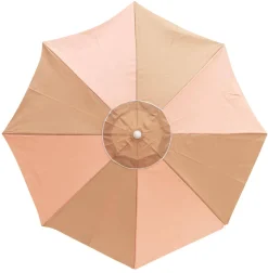 The Family Beach Umbrella - 70'S Panel Sand Pink^Business & Pleasure Co. Fashion