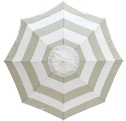The Family Beach Umbrella - Sage Capri Stripe^Business & Pleasure Co. Sale