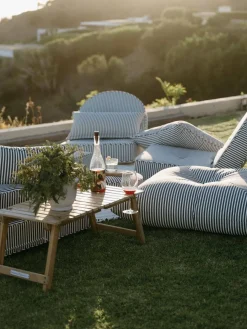 The Floor Pillow - Lauren'S Navy Stripe^Business & Pleasure Co. Clearance